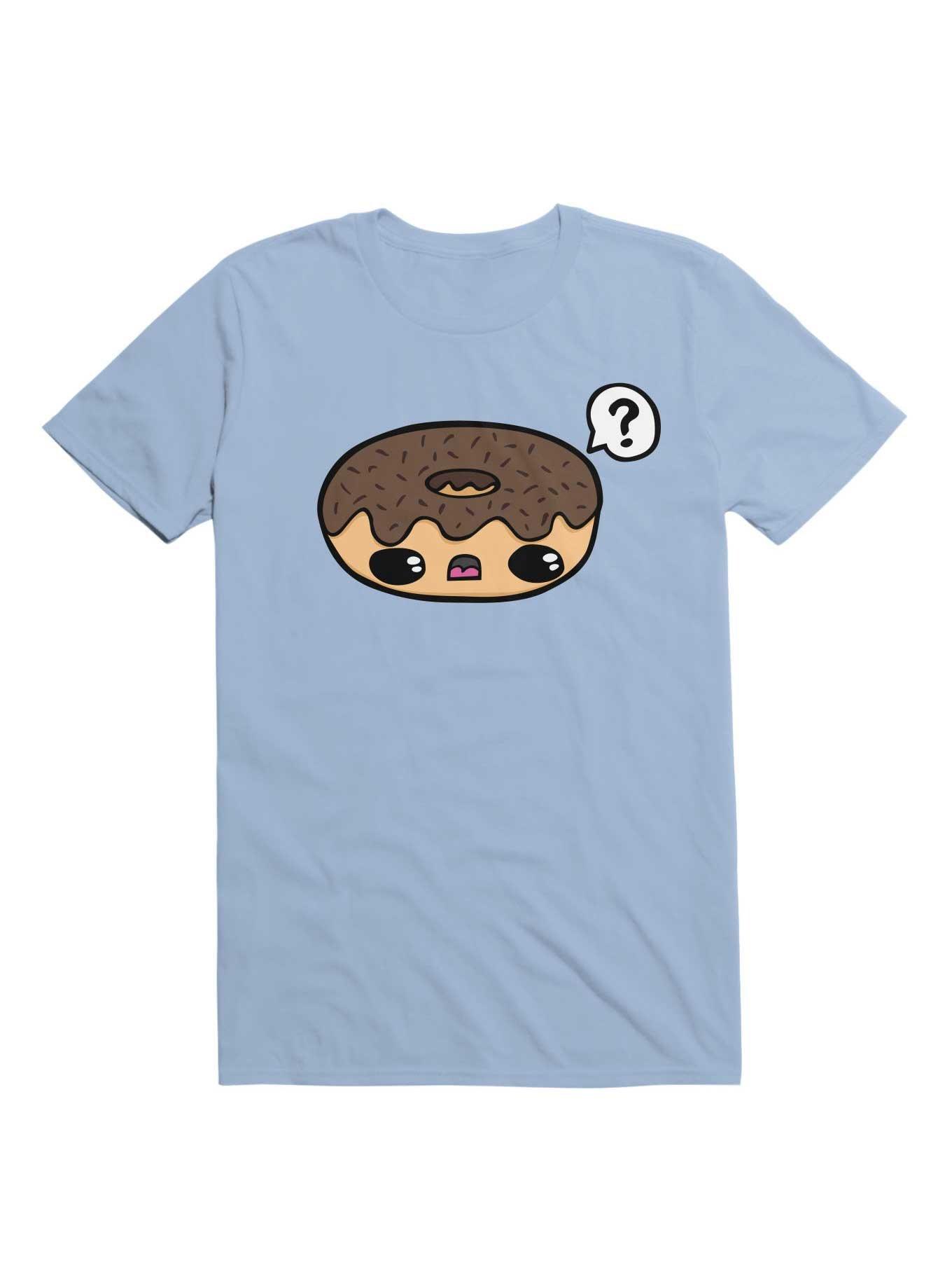 Kawaii Donut Disbelief T-Shirt, , hi-res