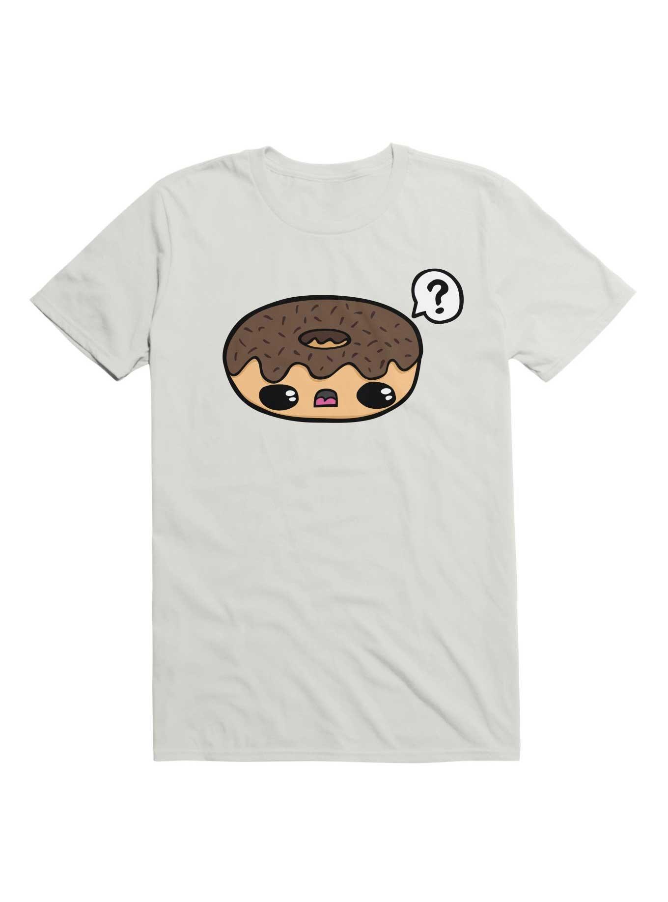 Kawaii Donut Disbelief T-Shirt, , hi-res