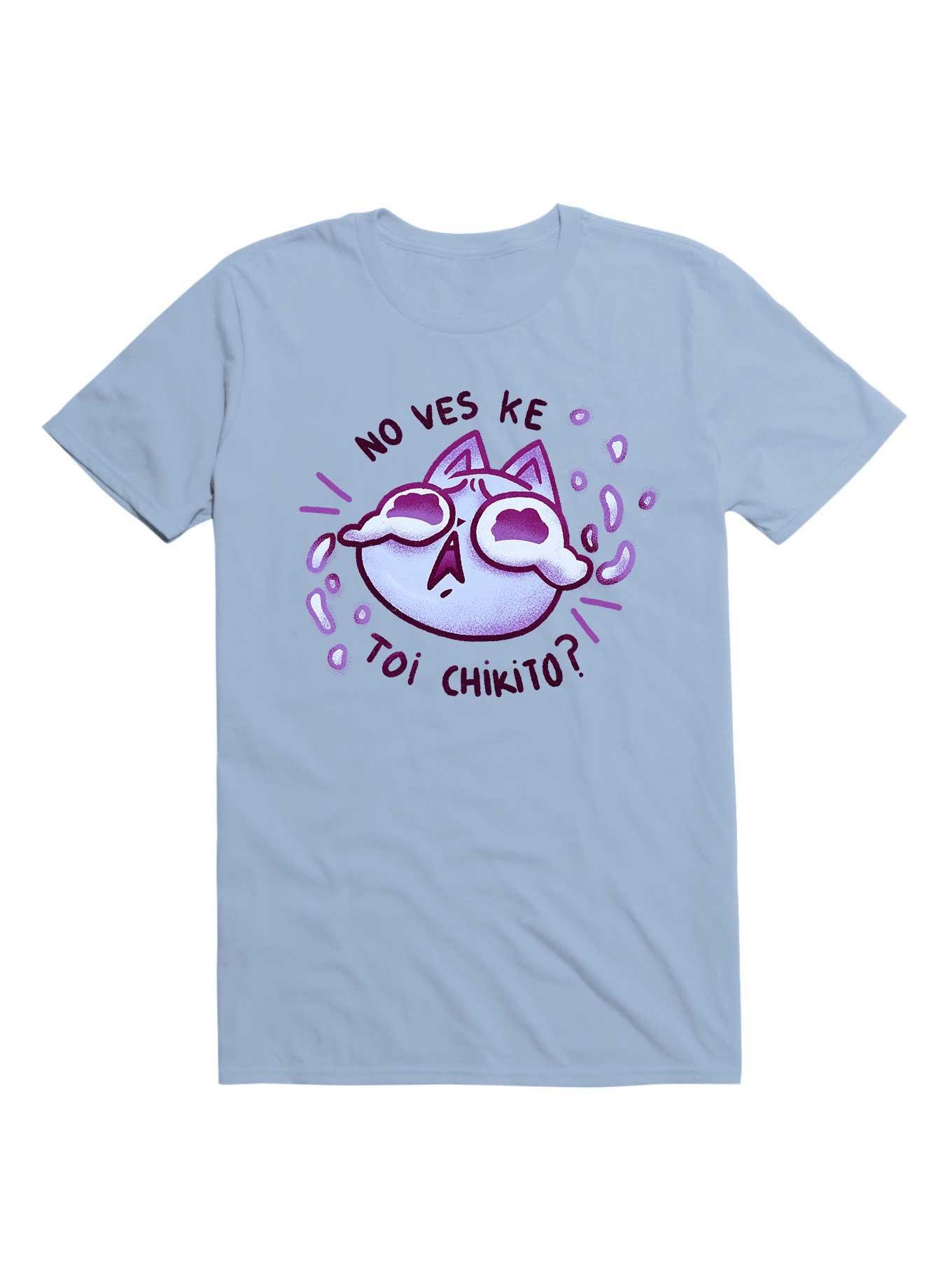 Kawaii Toi Chikito T-Shirt, LIGHT BLUE, hi-res