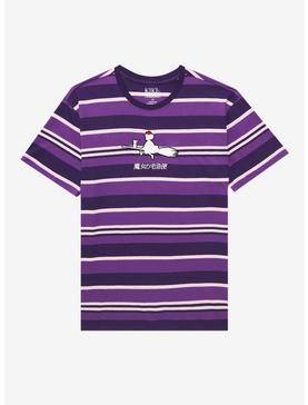 Studio Ghibli Kiki's Delivery Service Silhouette Embroidered Striped T-Shirt - BoxLunch Exclusive, , hi-res