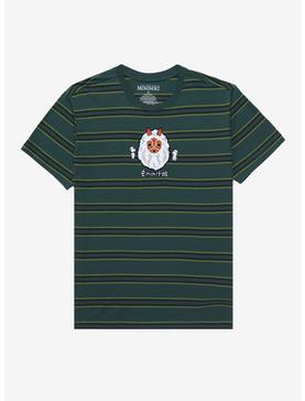 Plus Size Studio Ghibli Princess Mononoke San Mask Embroidered Striped T-Shirt - BoxLunch Exclusive, , hi-res