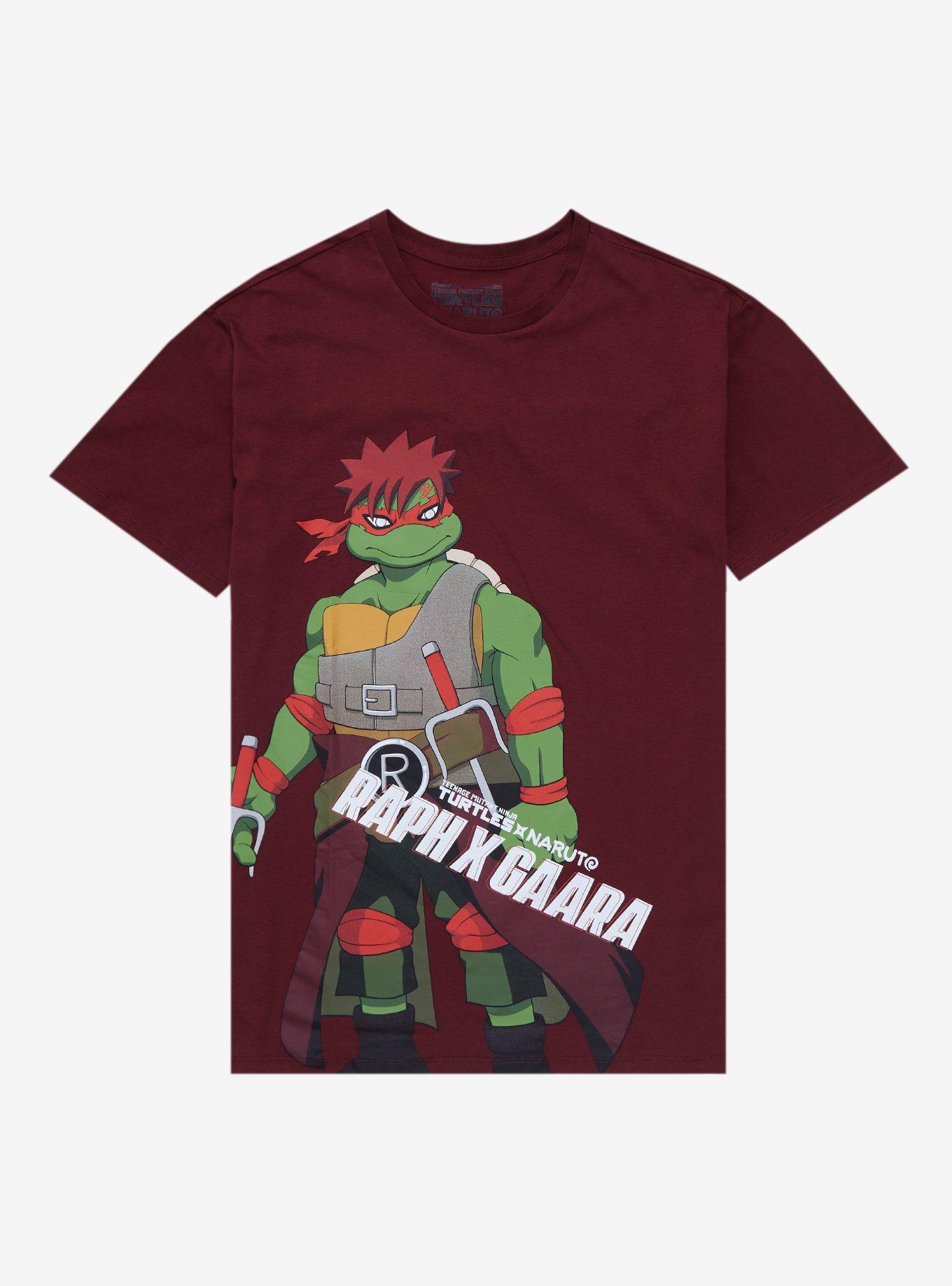Teenage Mutant Ninja Turtles x Naruto Raphael as Gaara T-Shirt