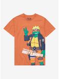 Teenage Mutant Ninja Turtles x Naruto Michelangelo as Naruto T-Shirt - BoxLunch Exclusive, NAVY, hi-res