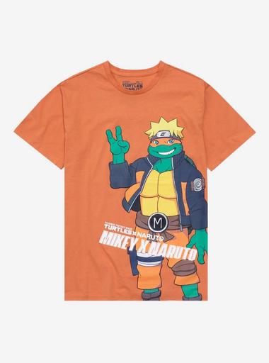 Teenage Mutant Ninja Turtles x Naruto Group Shot Youth T-Shirt