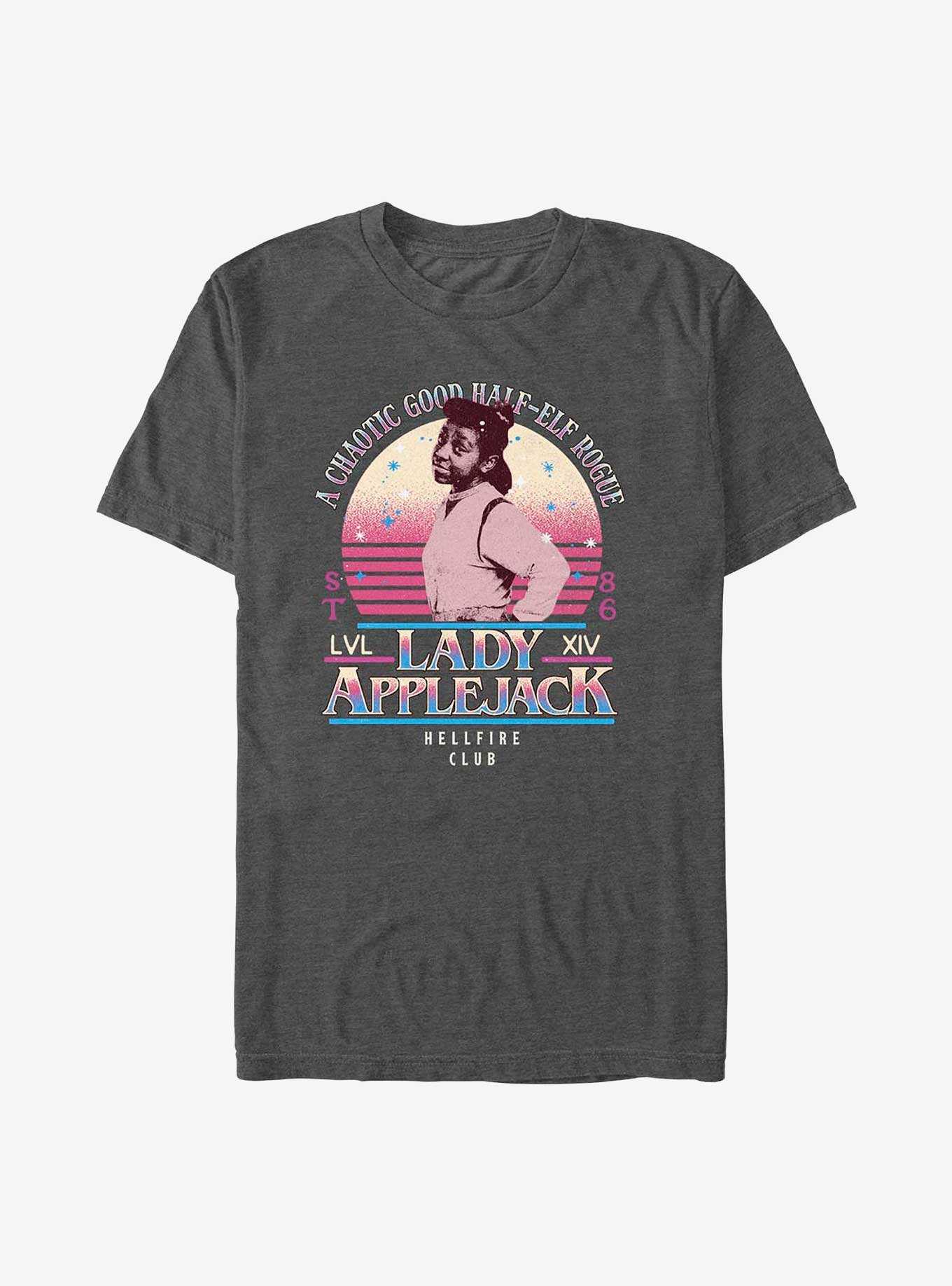 Stranger Things Lady Applejack Hellfire Club T-Shirt, , hi-res