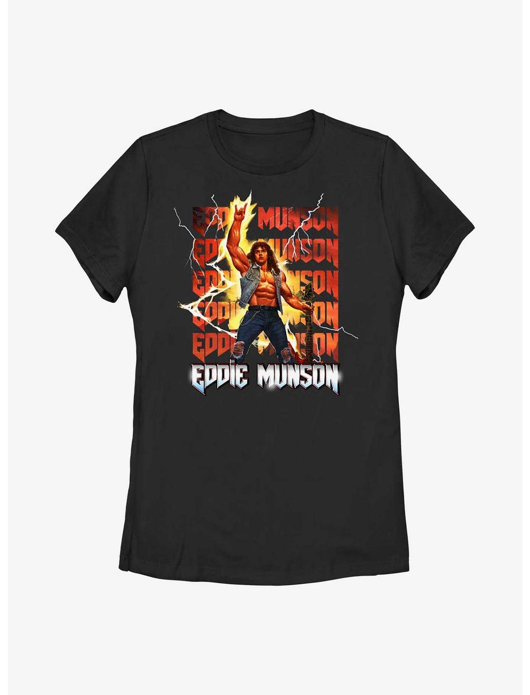 Stranger Things Eddie Munson Stack Womens T-Shirt, BLACK, hi-res