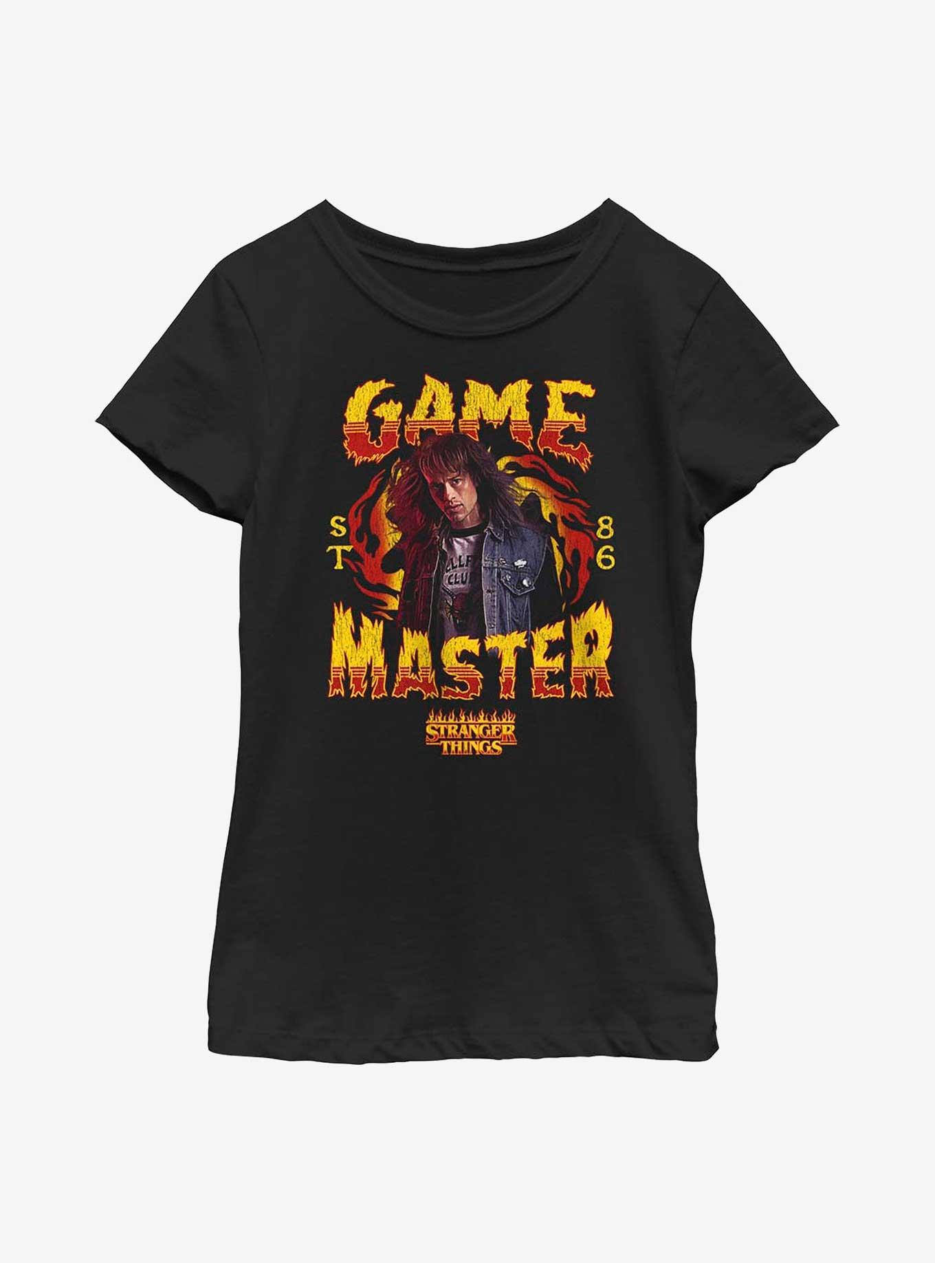 Stranger Things Eddie The Game Master Youth Girls T-Shirt, , hi-res