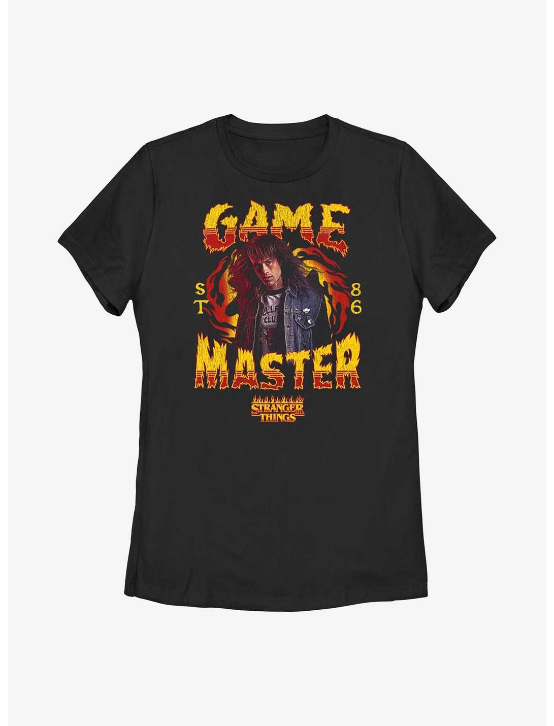 Stranger Things Eddie The Game Master Womens T-Shirt, BLACK, hi-res