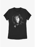Stranger Things Eddie Munson Portrait Womens T-Shirt, BLACK, hi-res