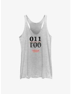 Stranger Things Eleven Upside Down One Subjects Womens Tank Top, , hi-res