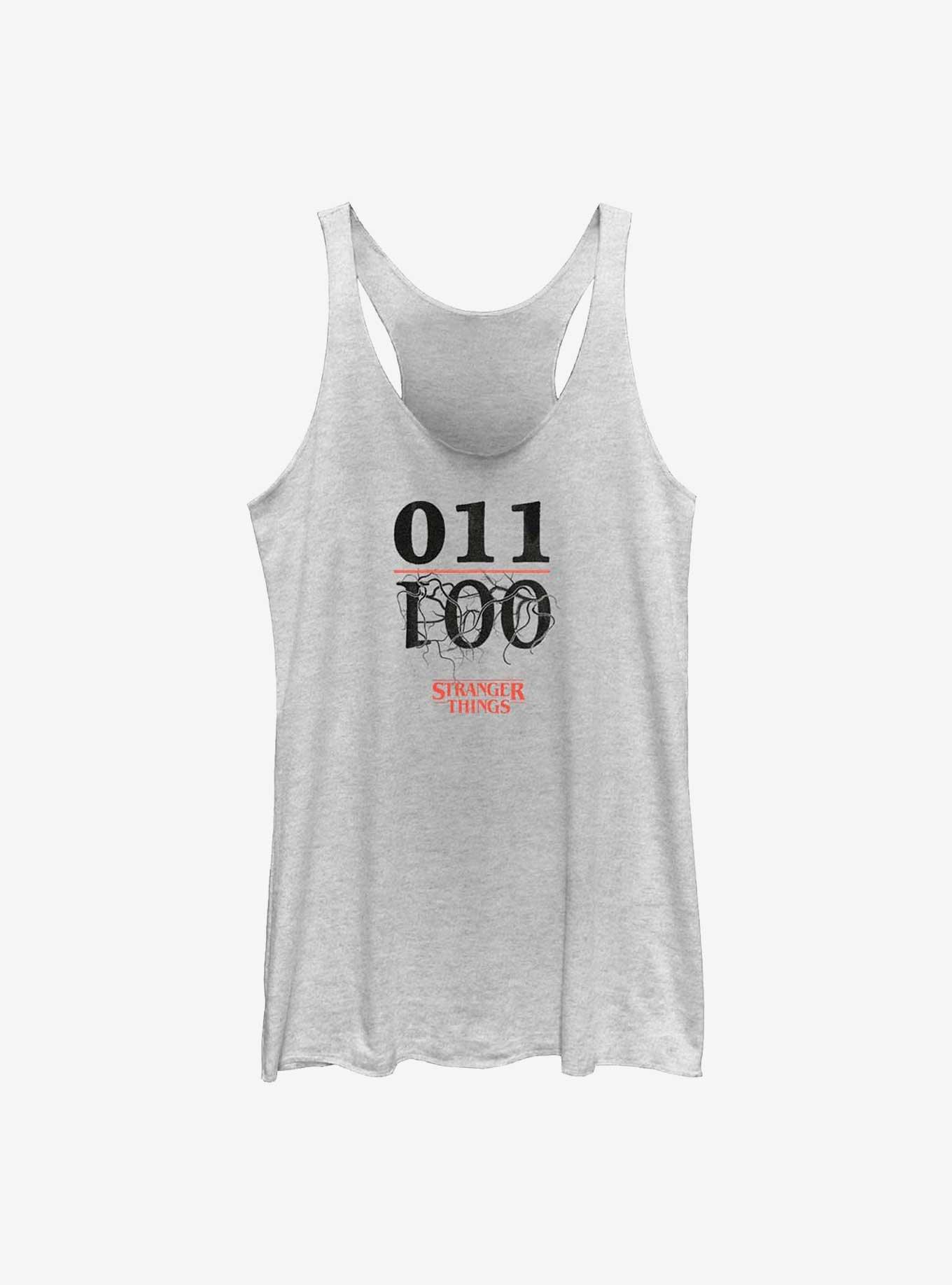 Stranger Things Eleven Upside Down One Subjects Womens Tank Top, , hi-res