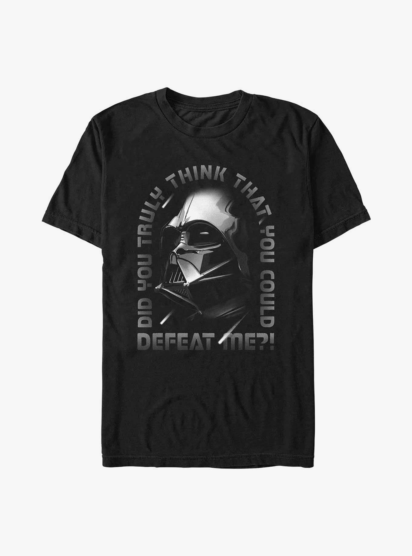 Star Wars Obi-Wan Kenobi Can't Beat Darth Vader T-Shirt, BLACK, hi-res