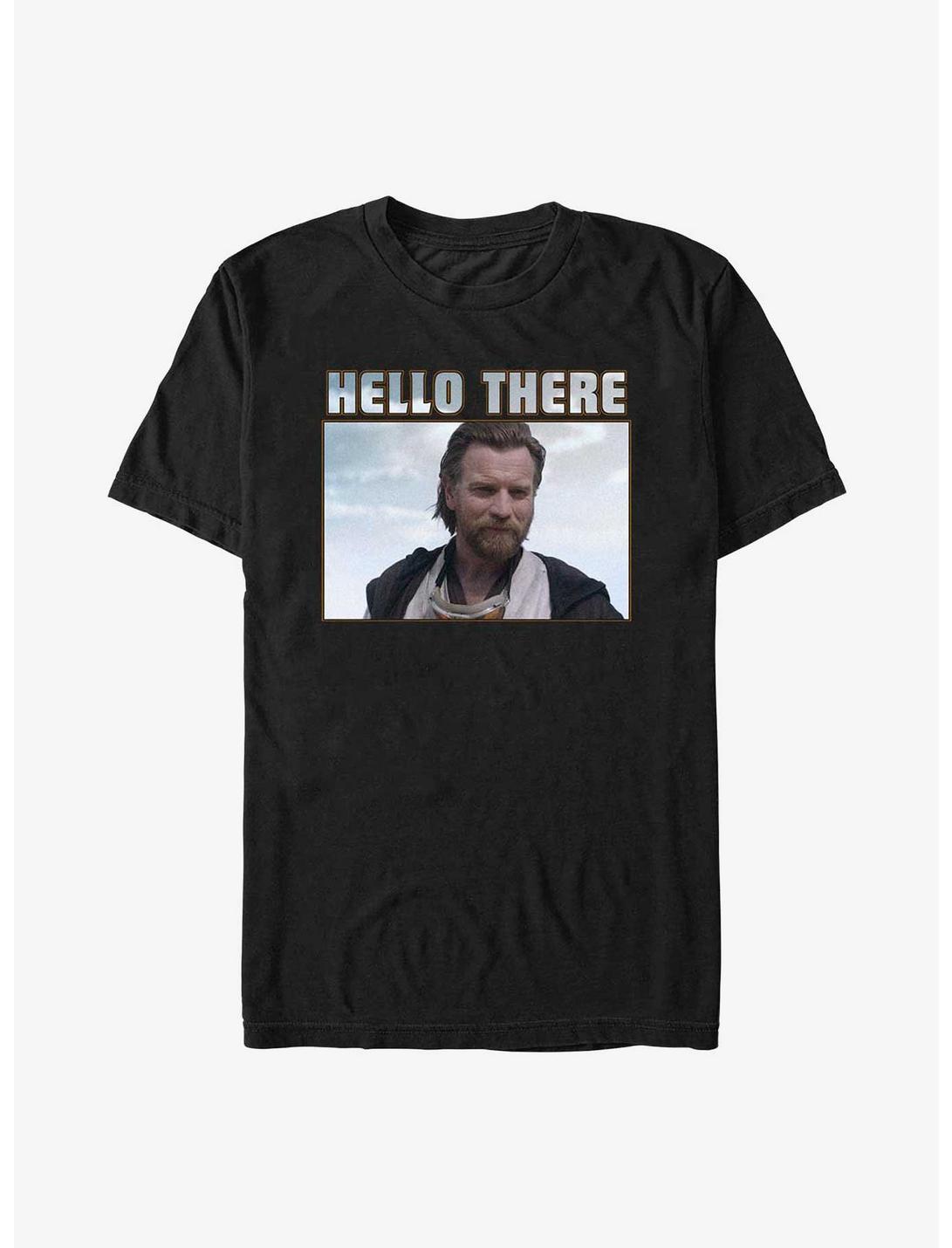 Star Wars Obi-Wan Kenobi Hello There T-Shirt, BLACK, hi-res