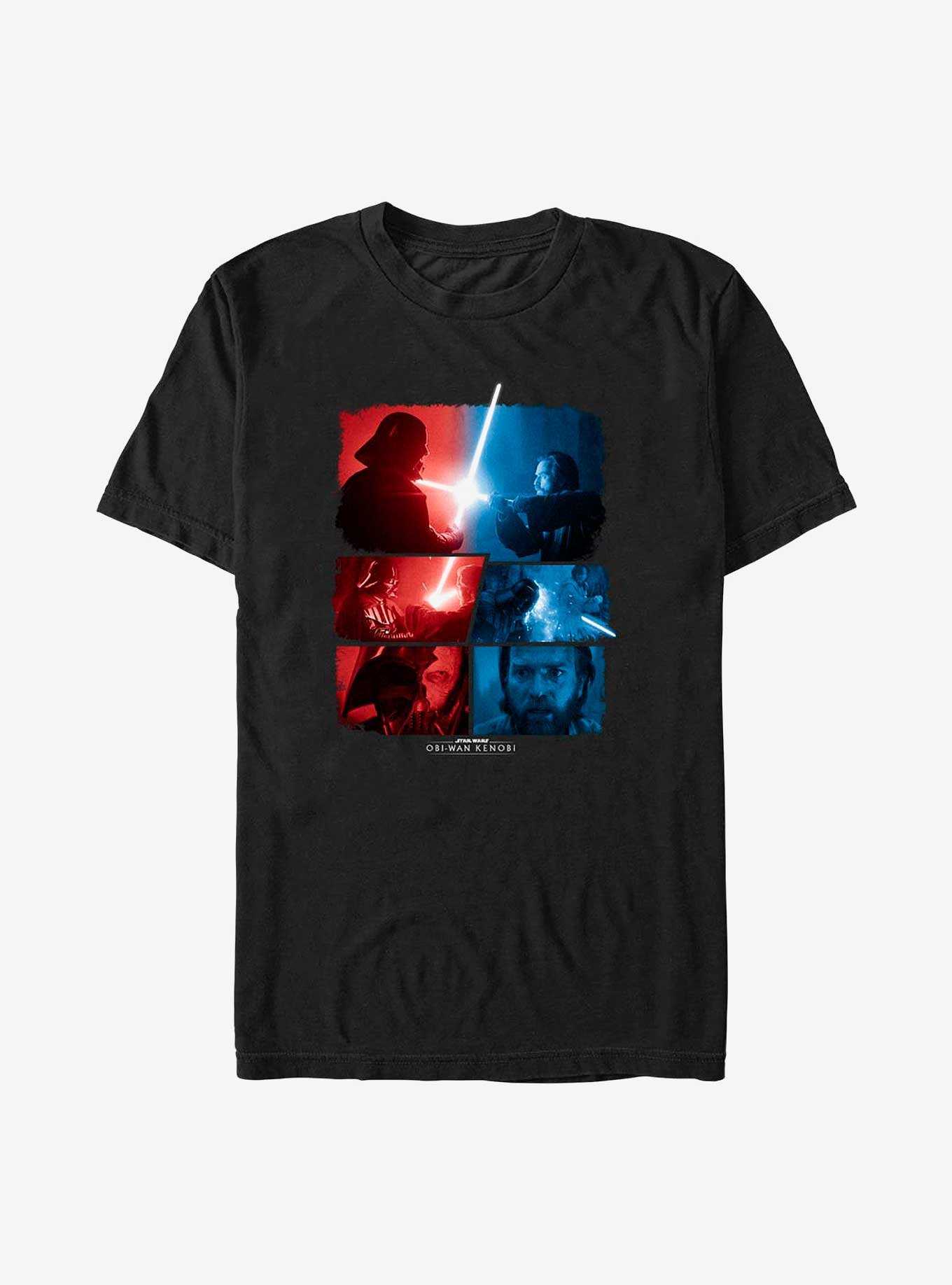 Star Wars Obi-Wan Kenobi & Vader Battle Sequence T-Shirt, , hi-res