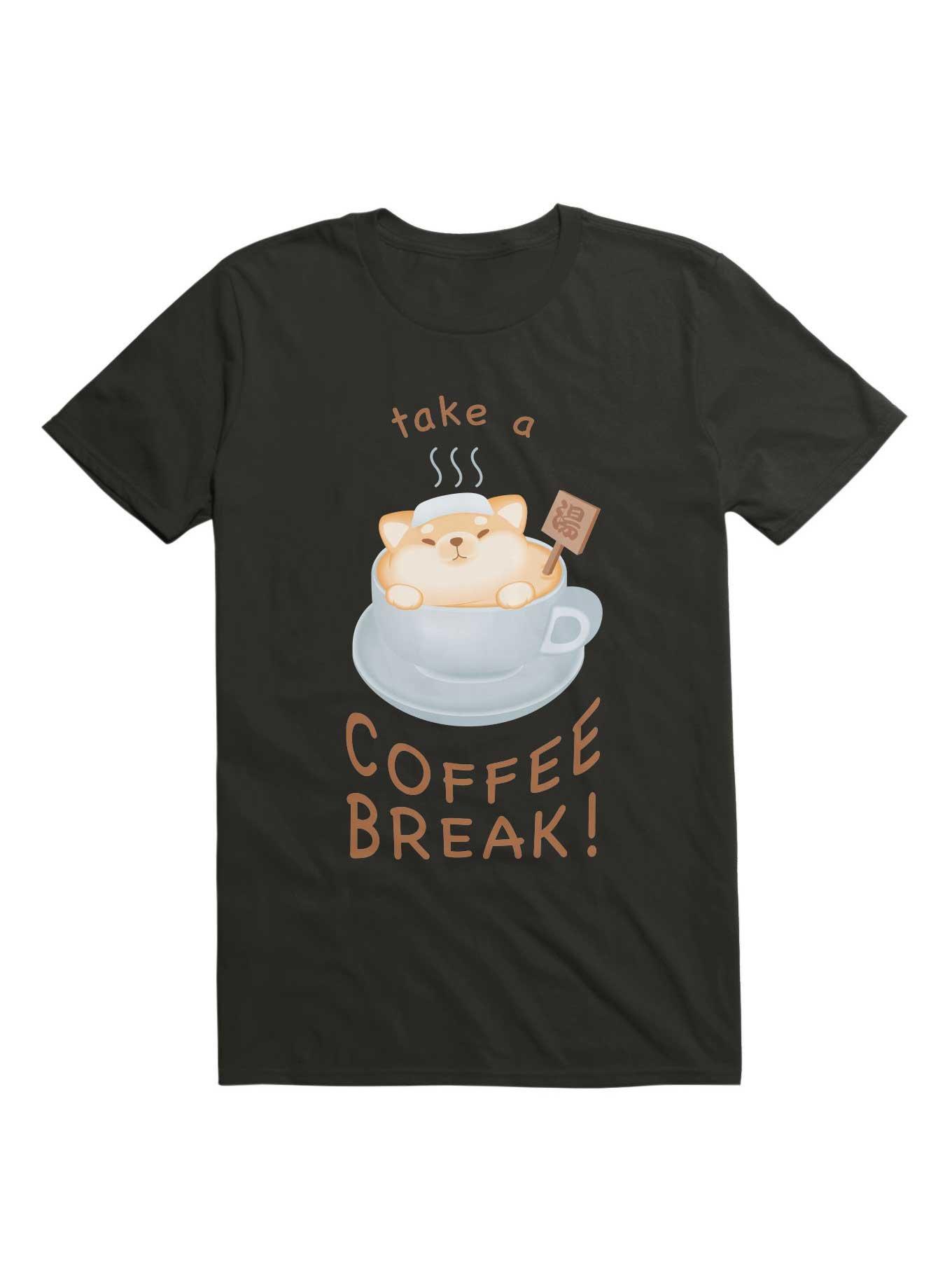 Kawaii coffee Hot Springs Take a Break! T-Shirt