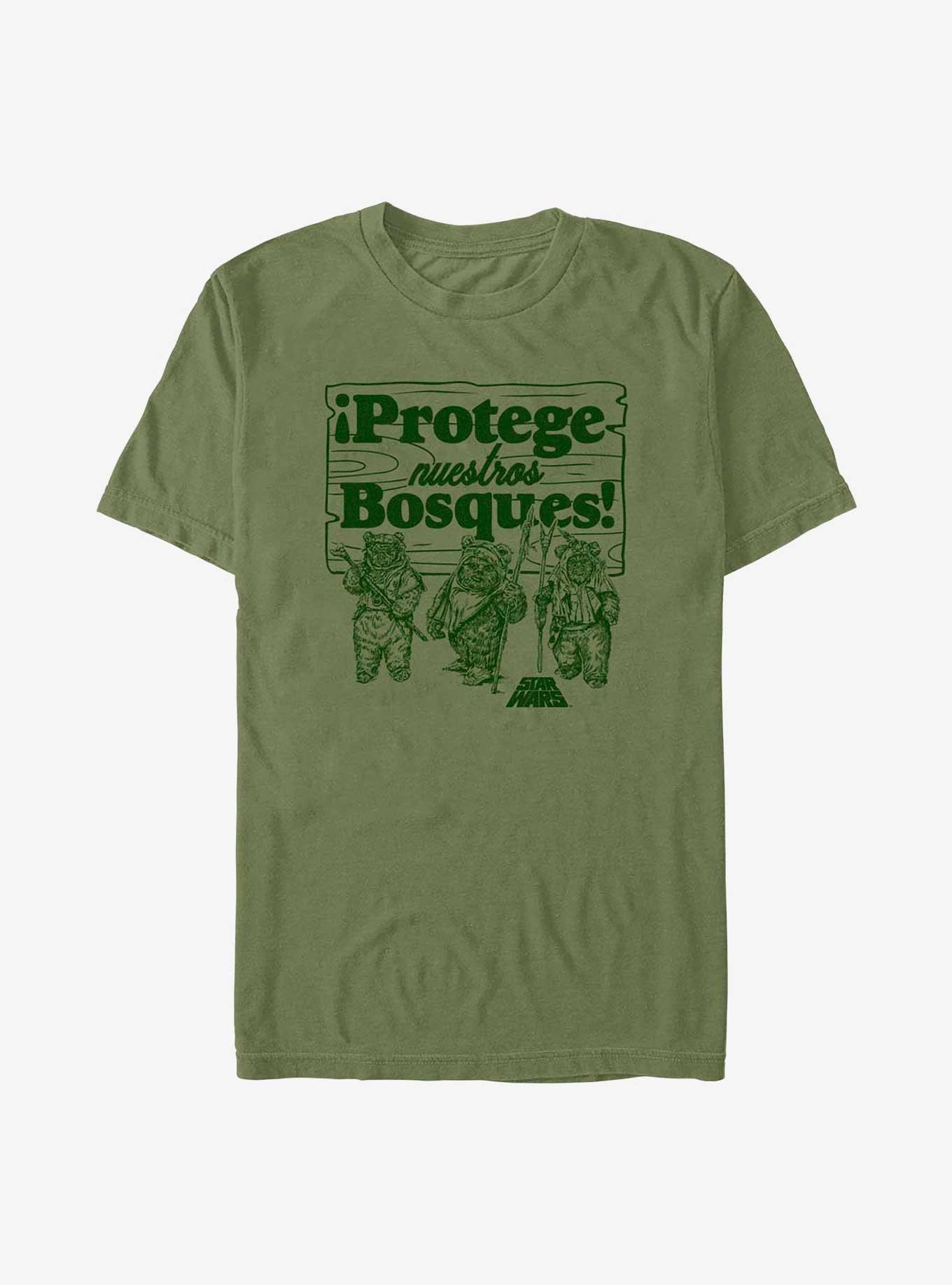 Star Wars Protege Nuestros Bosques Protect Our Forests T-Shirt, , hi-res
