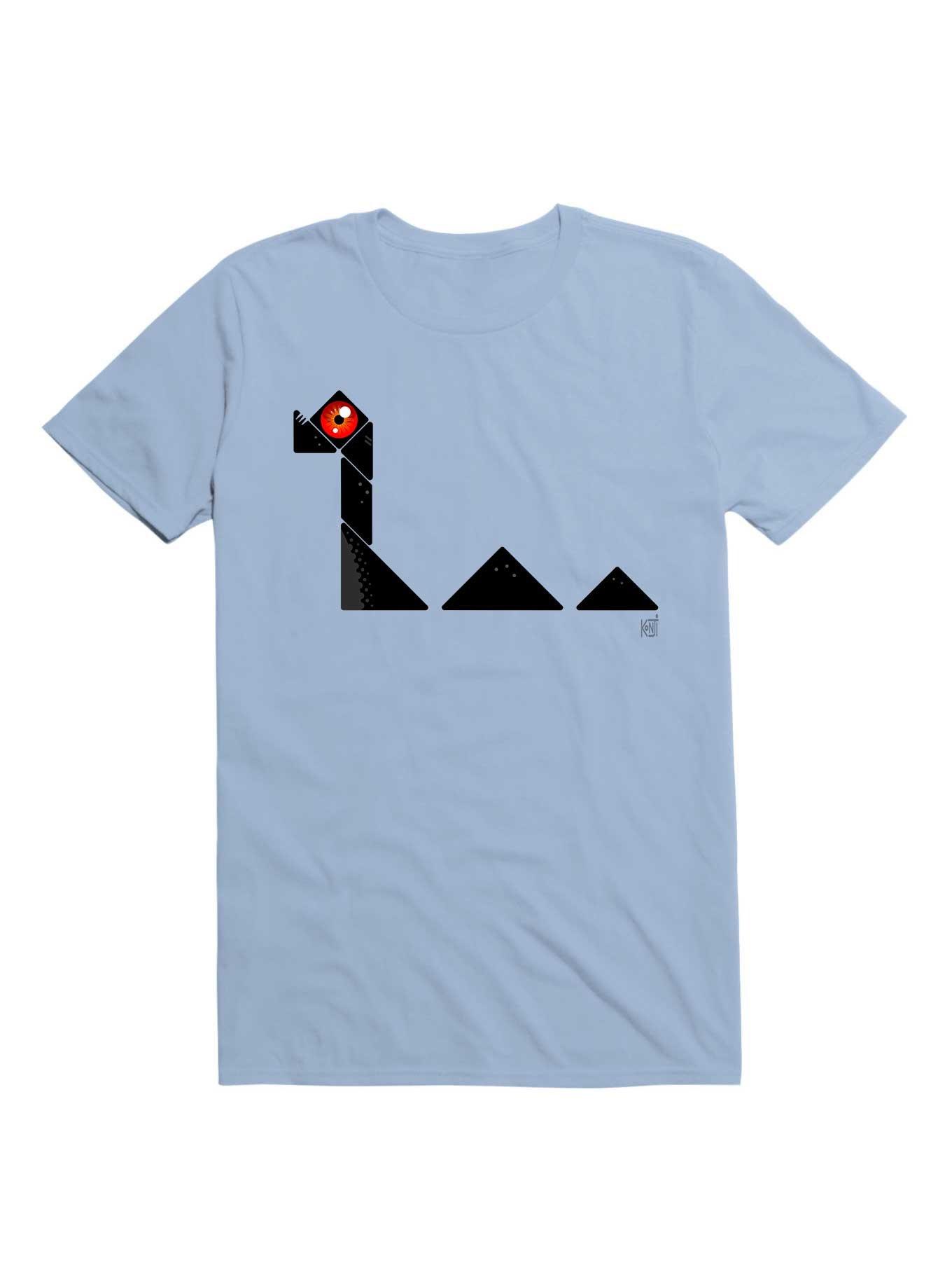Kawaii Tan Lock Nessie! T-Shirt, , hi-res
