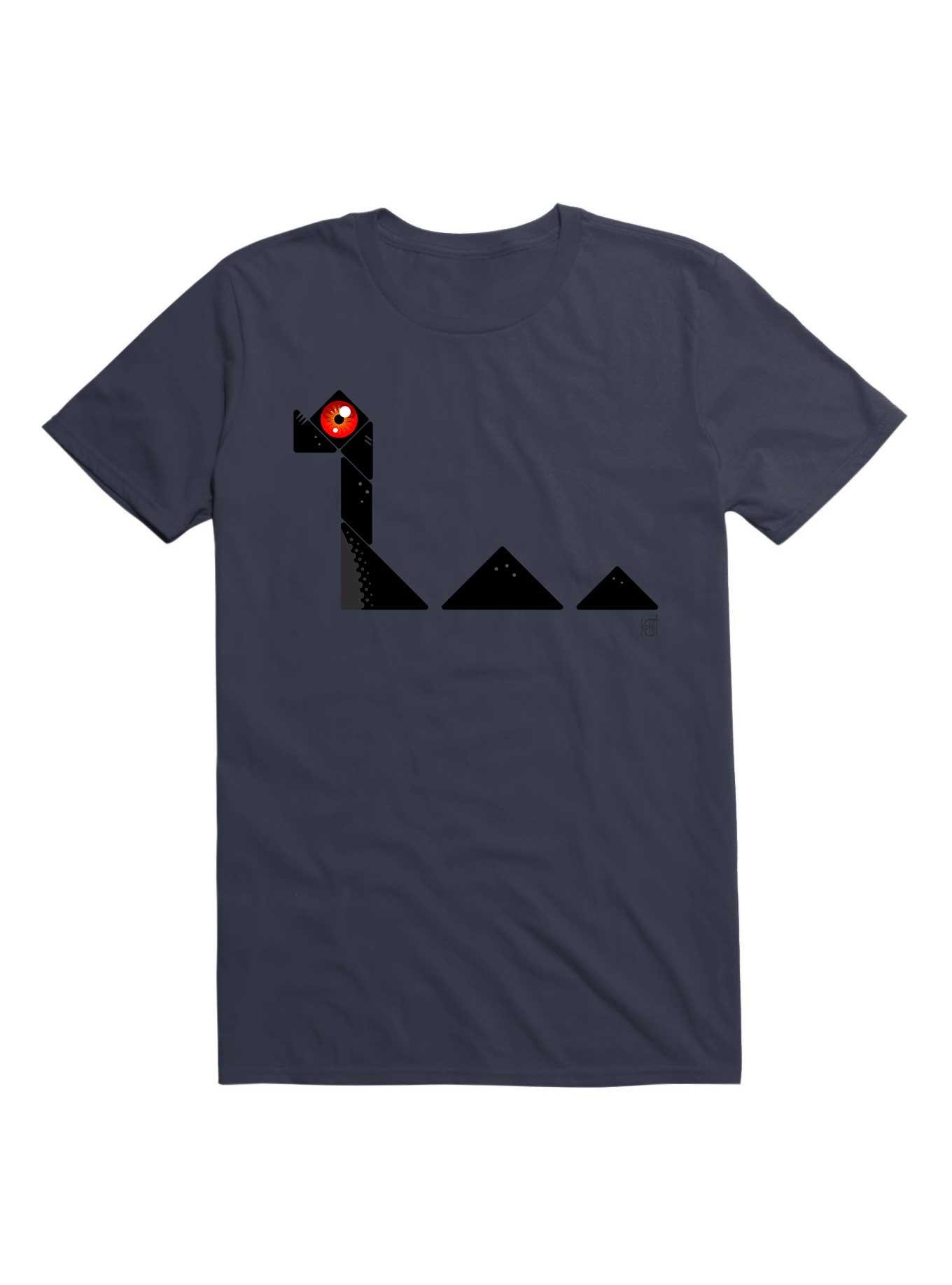 Kawaii Tan Lock Nessie! T-Shirt, , hi-res