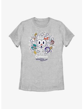 Cuphead: The Delicious Last Course Boss Icons Womens T-Shirt, , hi-res