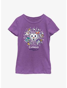 Cuphead: The Delicious Last Course Boss Icons Youth Girls T-Shirt, , hi-res