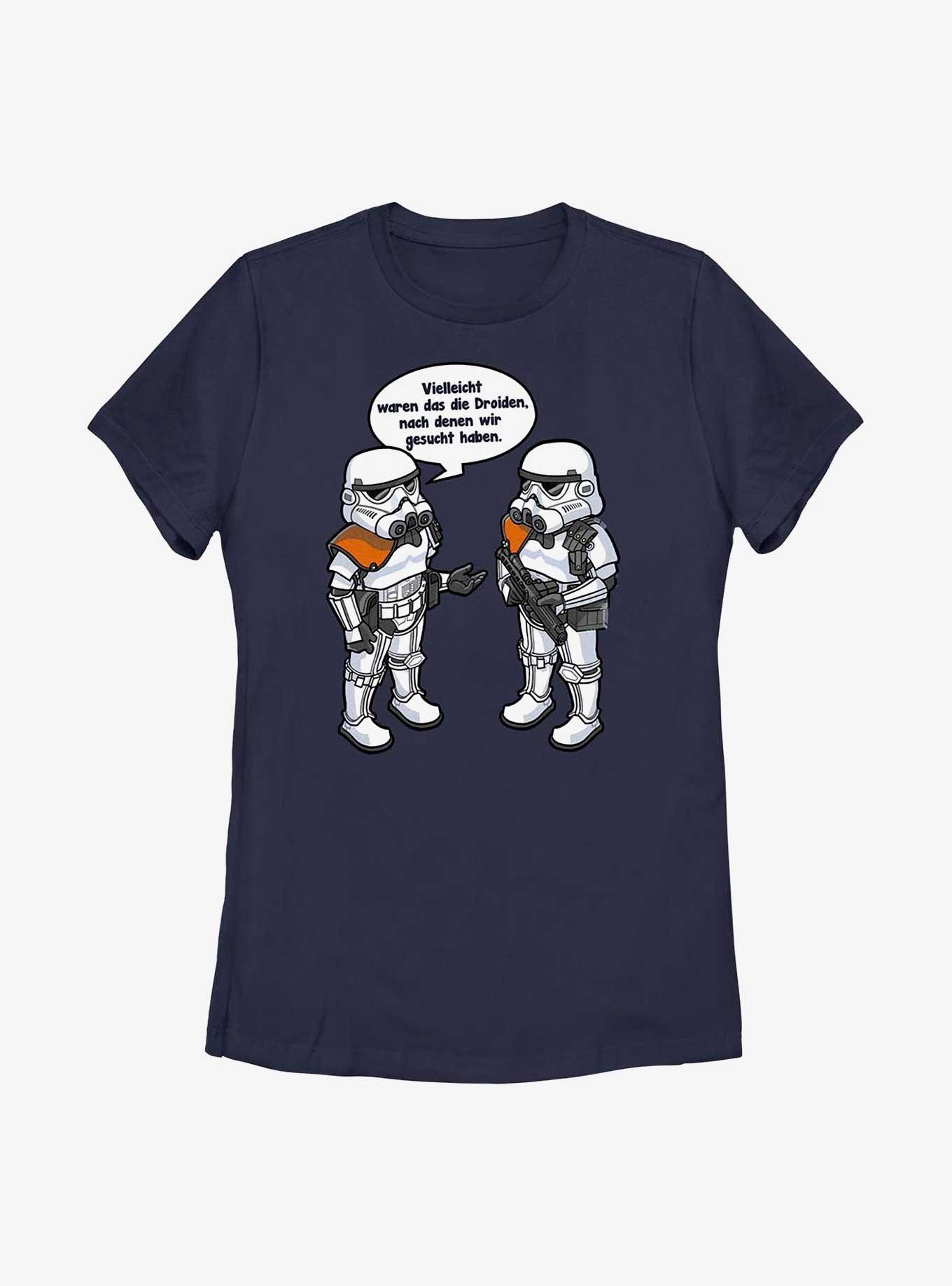 Star Wars Might Be The Droids We Were Looking For German Womens T-Shirt, , hi-res