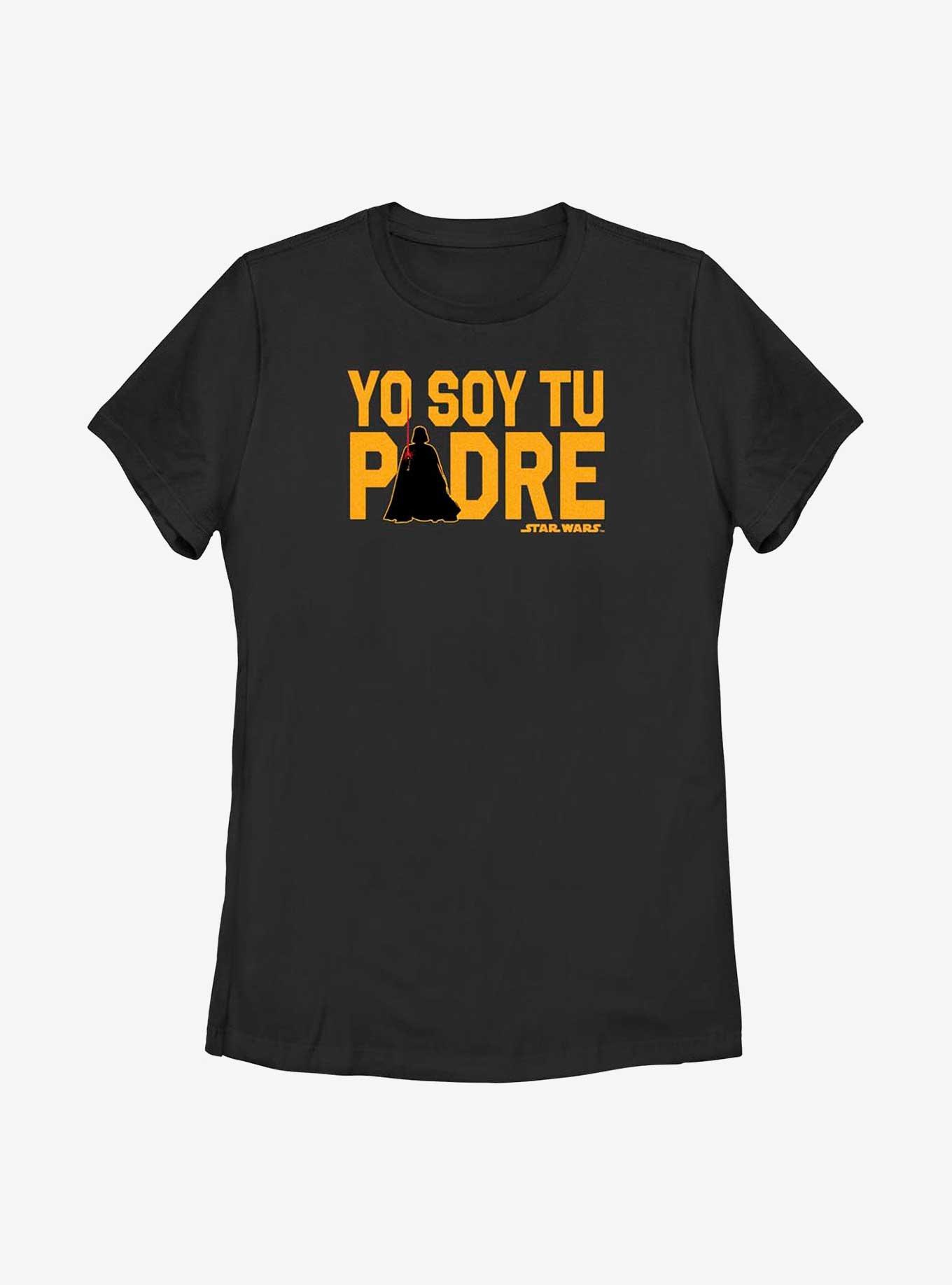 Star Wars Yo Soy Tu Padre Womens T-Shirt, BLACK, hi-res