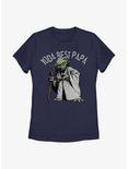 Star Wars Yoda Best Papa Womens T-Shirt, NAVY, hi-res