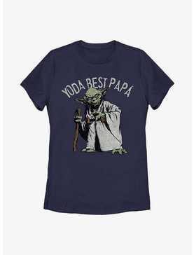 Star Wars Yoda Best Papa Womens T-Shirt, , hi-res