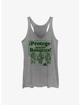 Star Wars Protege Nuestros Bosques Protect Our Forests Womens Tank Top, , hi-res