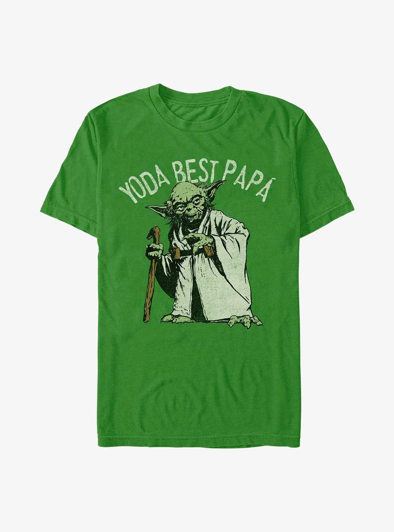 Star Wars Yoda Best Papa T-Shirt Her Universe