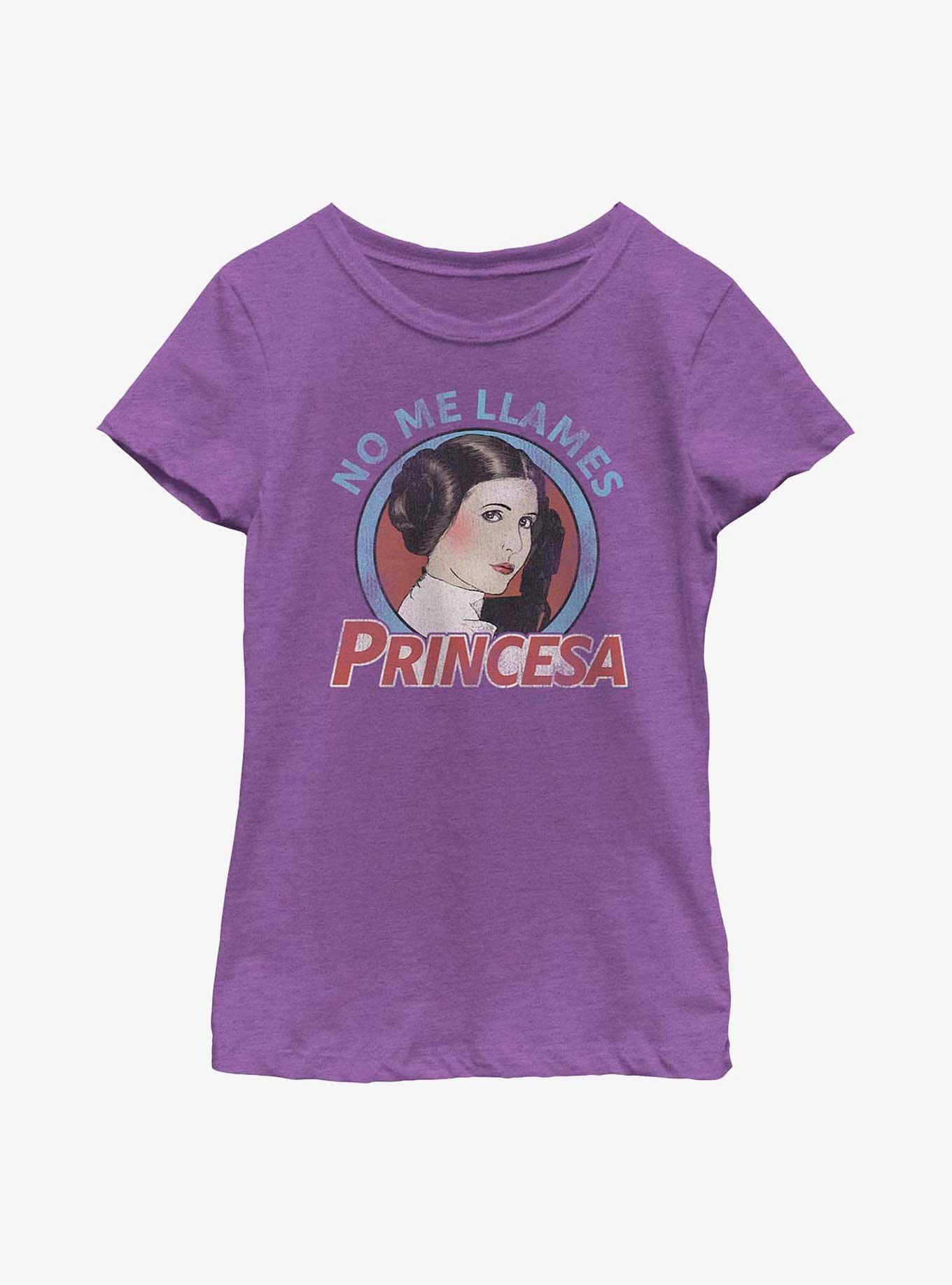 Star Wars No Me Llames Princesa Leia Youth Girls T-Shirt, , hi-res
