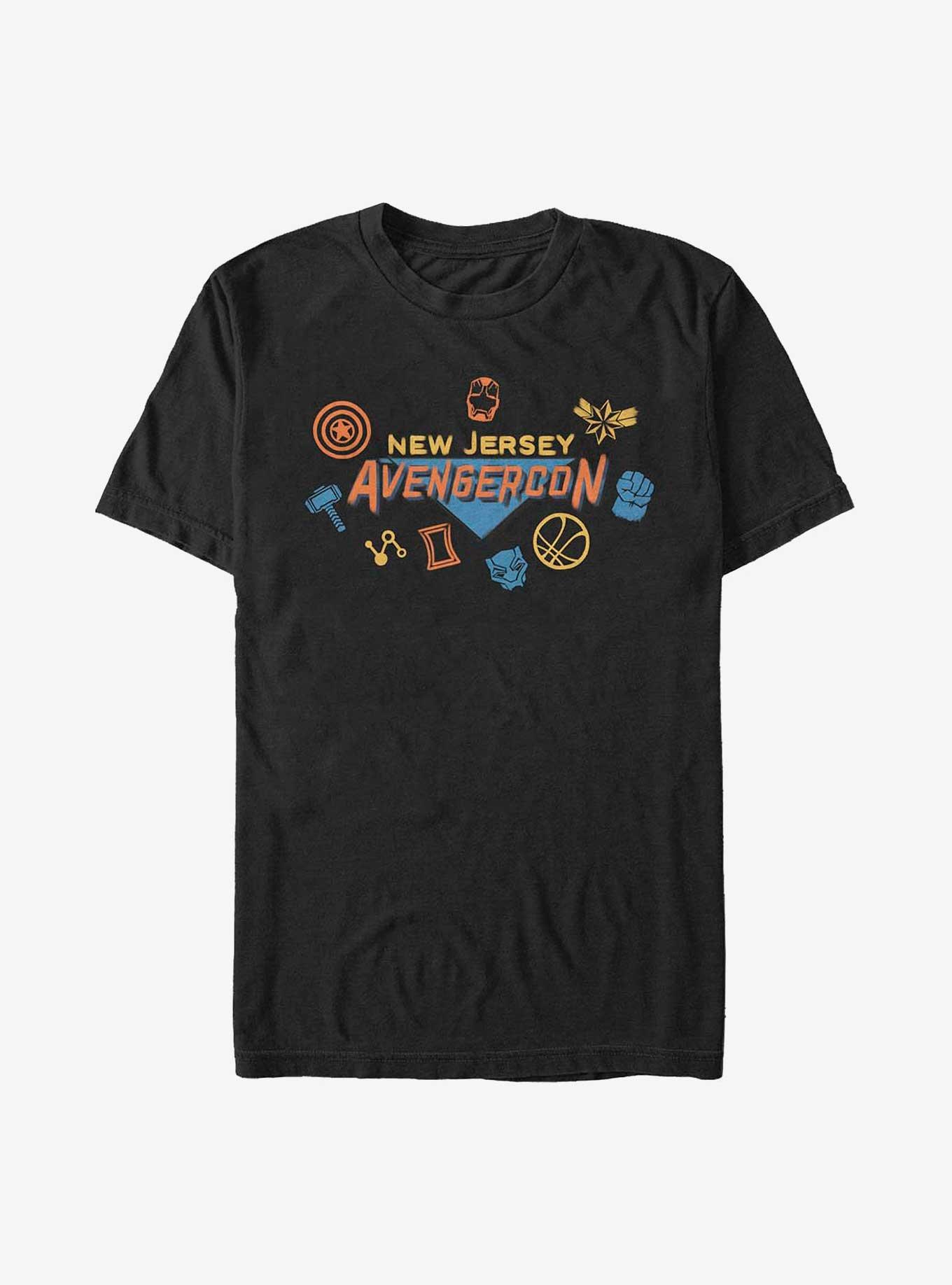 Marvel Ms. Marvel Avengercon Icons T-Shirt, BLACK, hi-res