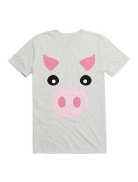 Kawaii Cow Face T-Shirt, , hi-res
