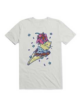 Kawaii Kitty Cone T-Shirt, , hi-res