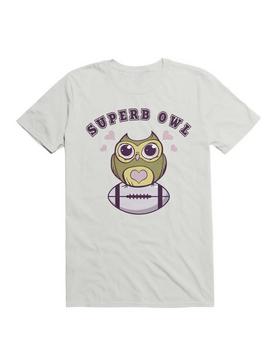 Kawaii Superb Owl T-Shirt, , hi-res