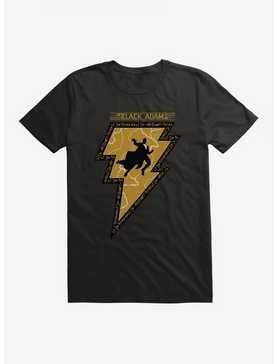 DC Comics Black Adam Silhouette Bolt Logo T-Shirt, , hi-res