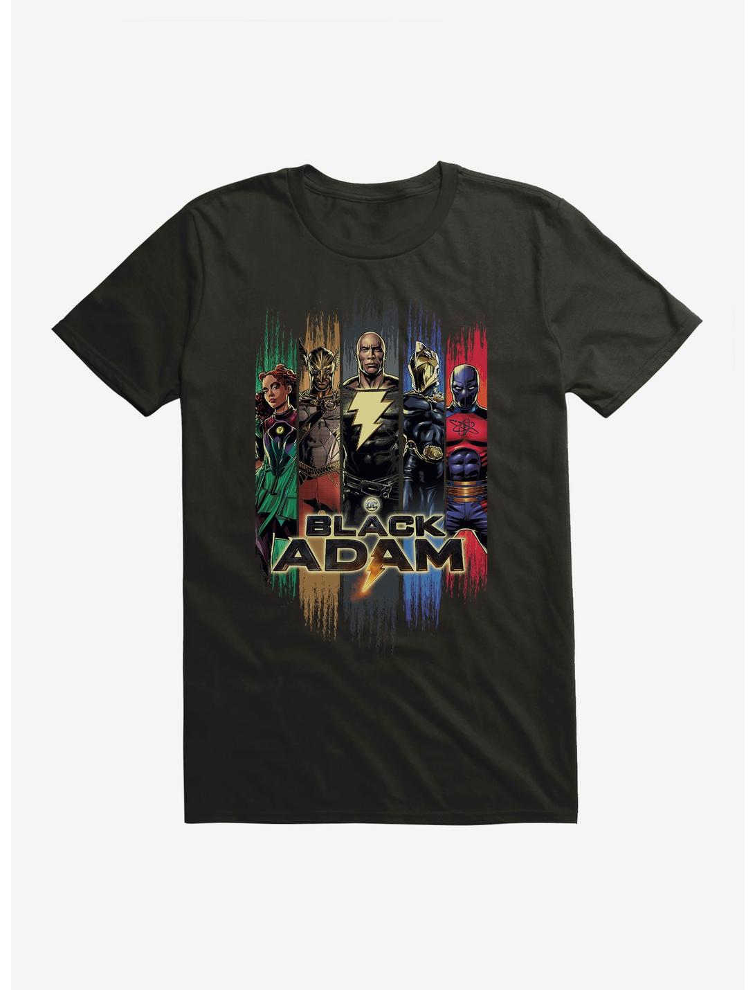 DC Comics Black Adam Team Panels T-Shirt, , hi-res