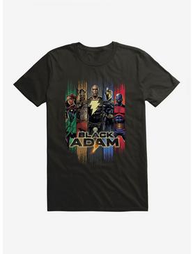 Plus Size DC Comics Black Adam Team Panels T-Shirt, , hi-res