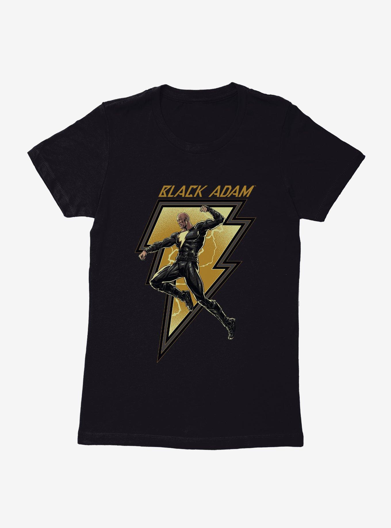 DC Comics Black Adam Lightning Action Womens T-Shirt, , hi-res
