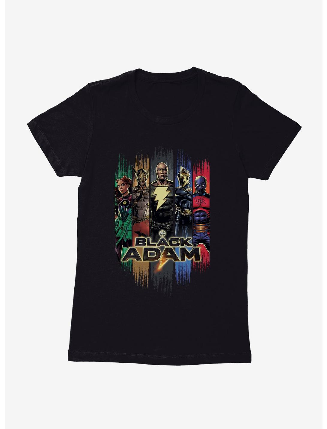 DC Comics Black Adam Team Panels Womens T-Shirt, , hi-res