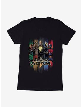 Plus Size DC Comics Black Adam Team Panels Womens T-Shirt, , hi-res