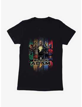 DC Comics Black Adam Team Panels Womens T-Shirt, , hi-res