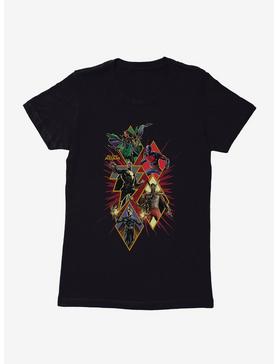 Plus Size DC Comics Black Adam Justice Society Of America Icons Womens T-Shirt, , hi-res