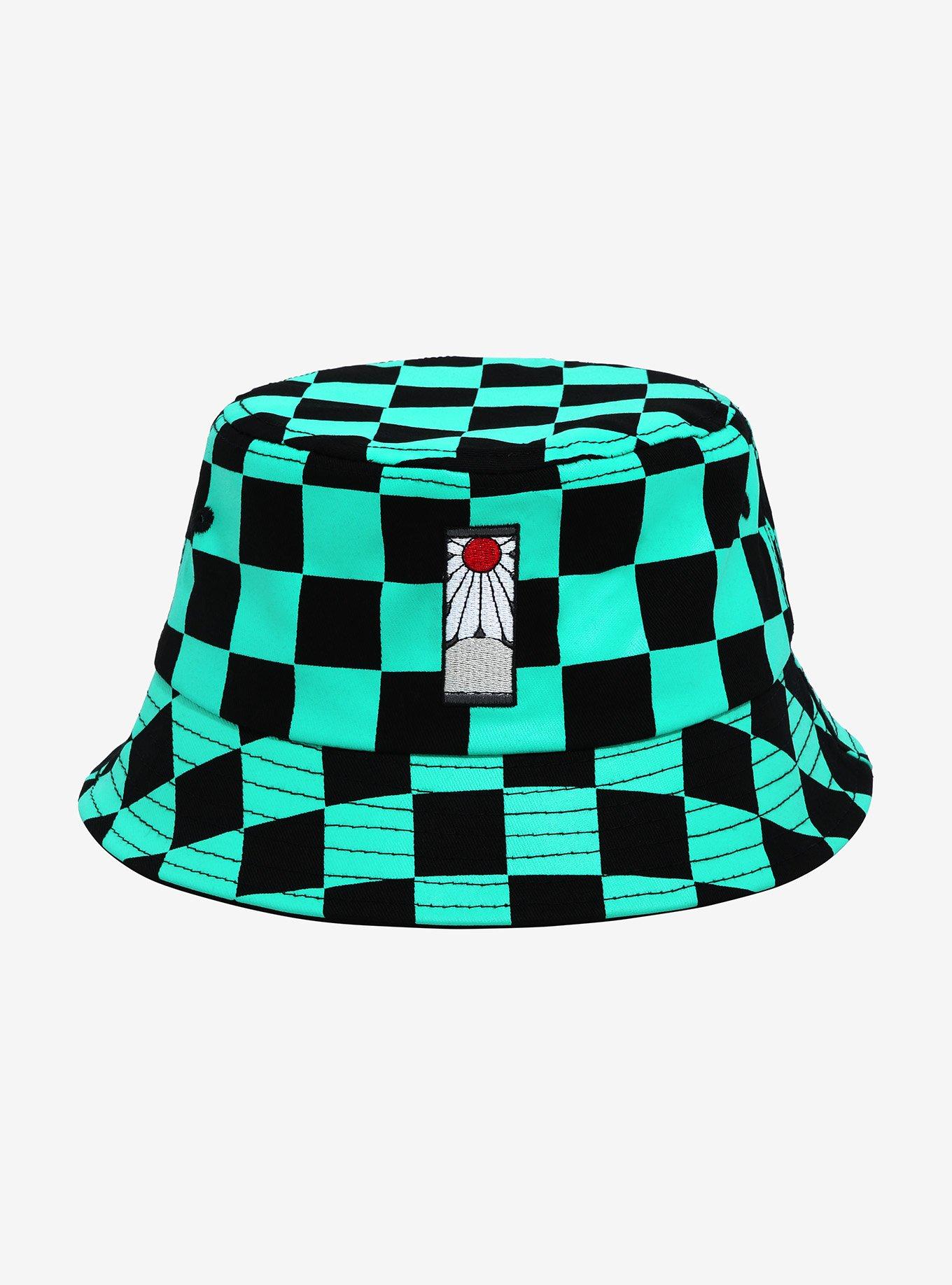 Demon Slayer: Kimetsu no Yaiba Tanjiro Embroidered Bucket Hat - BoxLunch Exclusive, , hi-res