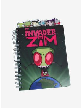 Invader Zim Earth Tabbed Journal, , hi-res