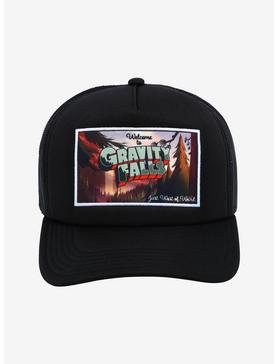 Disney Gravity Falls Postcard Trucker Cap - BoxLunch Exclusive , , hi-res