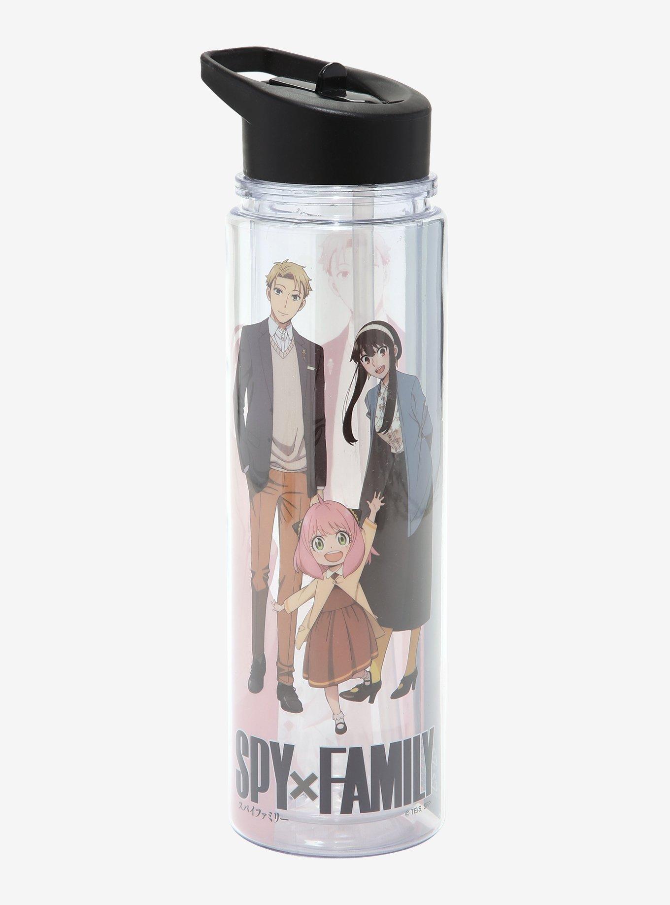 Just for Grins Glass Water Bottle with Straw – Studio Oh!