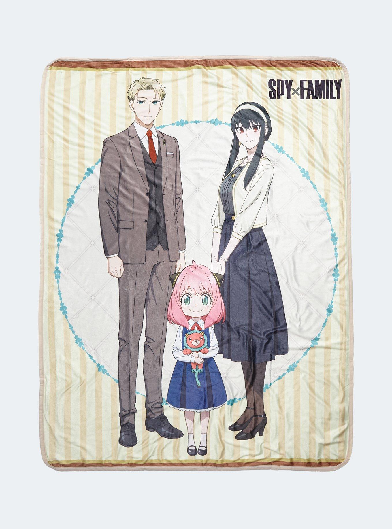 Spy X Family Trio Throw Blanket Hot Topic