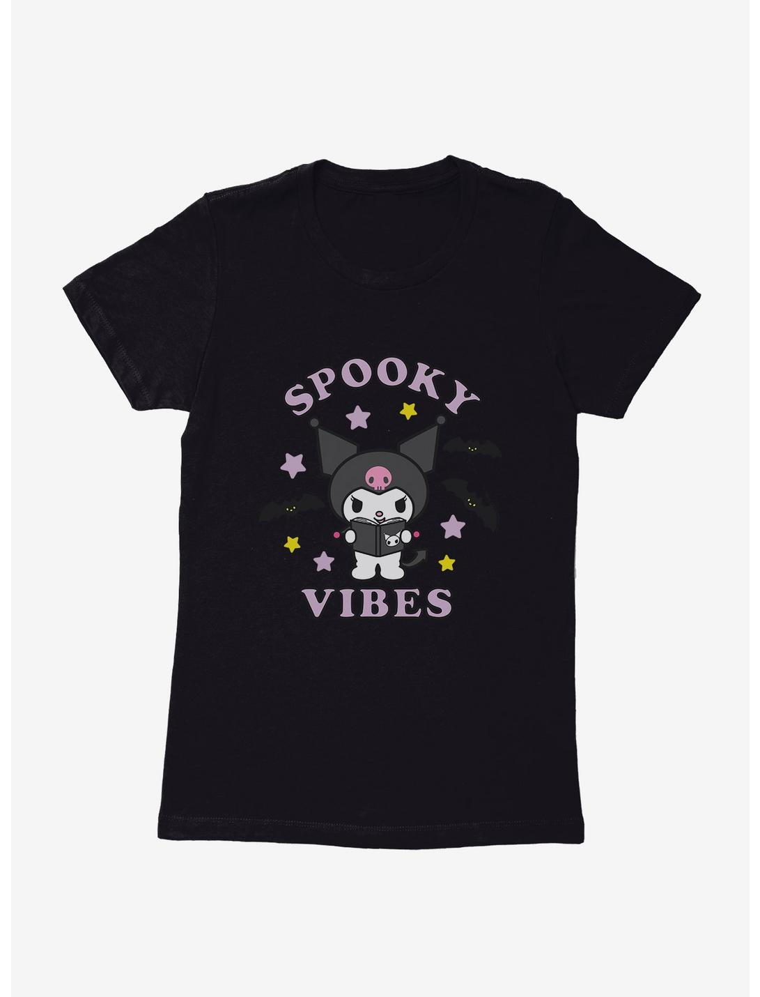 Kuromi Halloween Spooky Vibes Womens T-Shirt, , hi-res