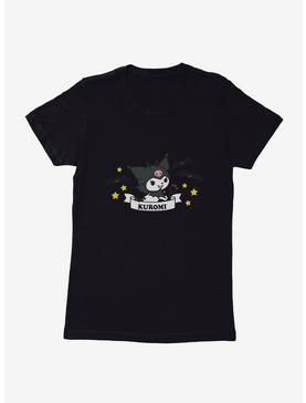 Kuromi Halloween Stars and Bats Womens T-Shirt, , hi-res